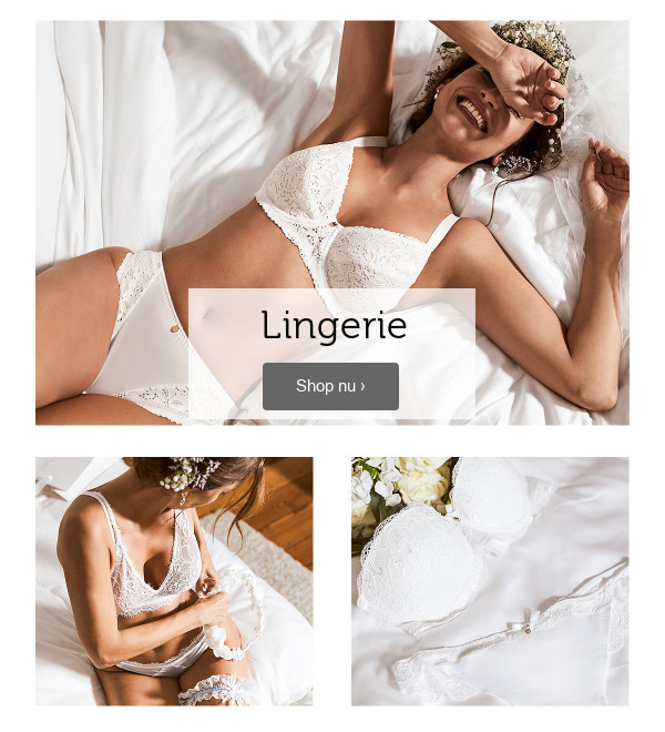 Bruidslingerie >