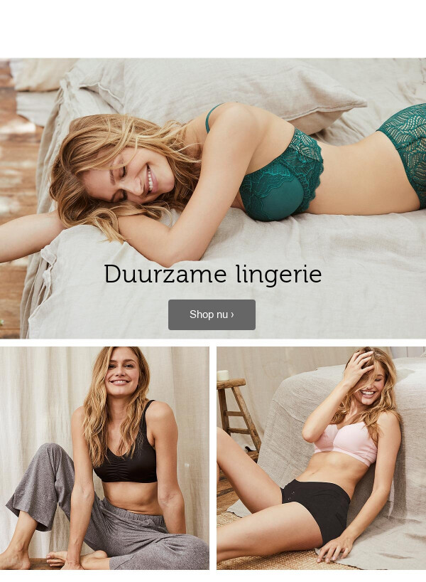 Duurzame lingerie >