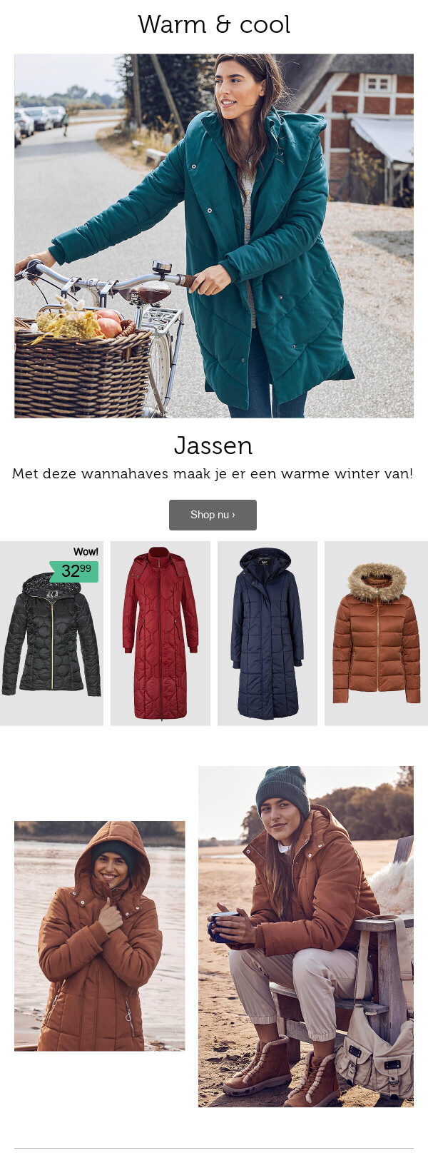 Gewatteerde jassen >