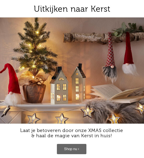 Kerstdecoratie & textiel >