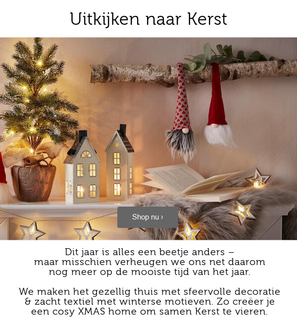 Kerstdecoratie & textiel >