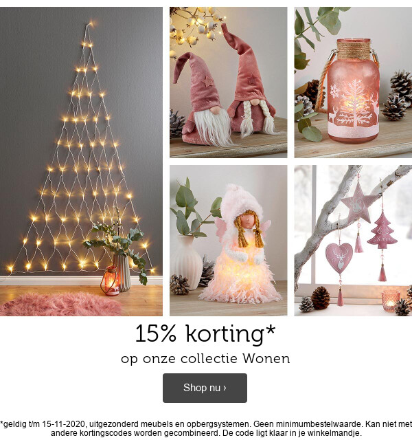 Kerstdecoratie & textiel >