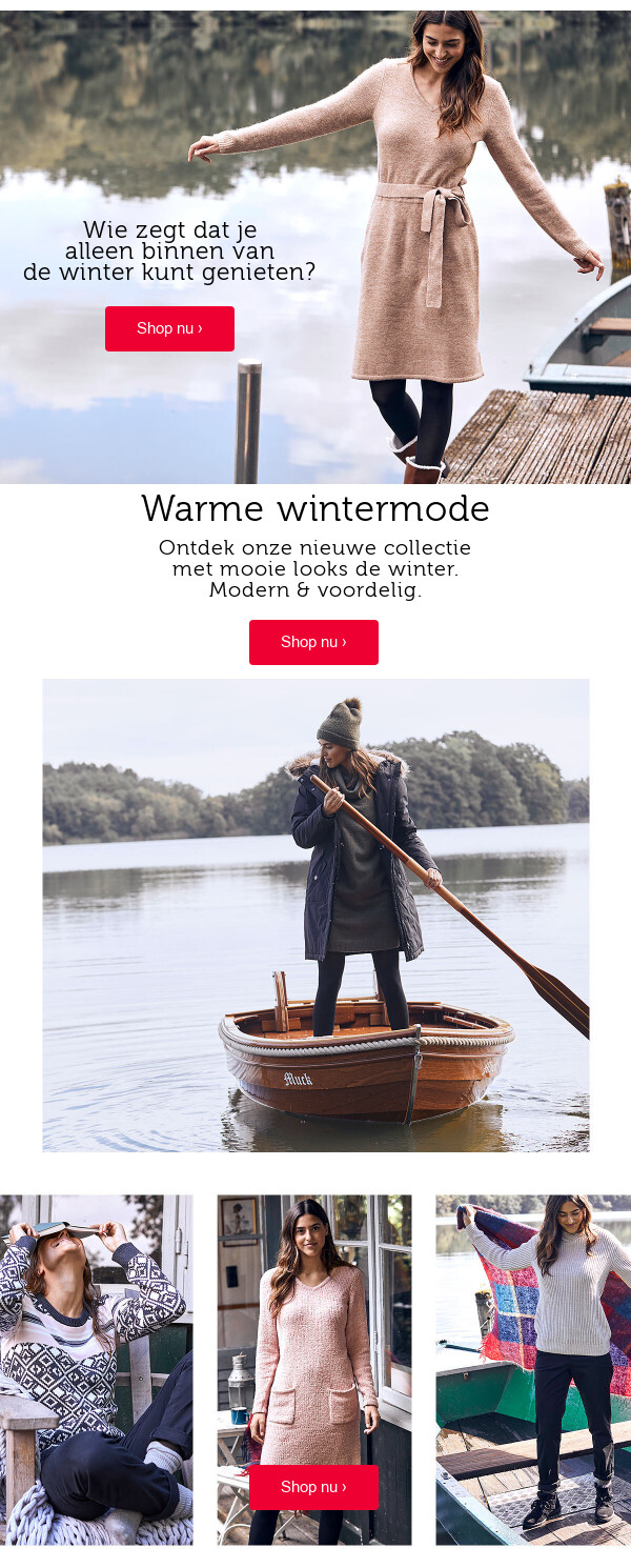 Warme wintermode >