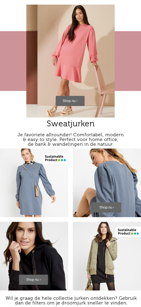 Sweatjurken >