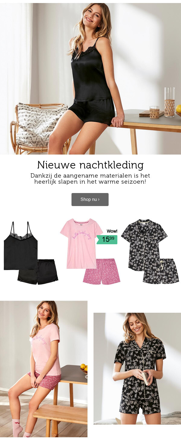 Nachtkleding >