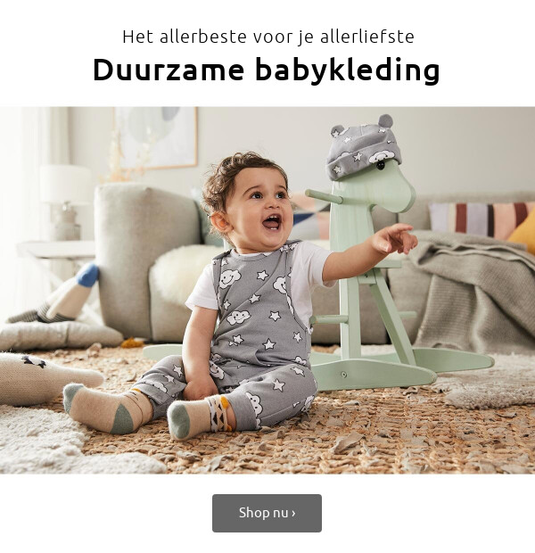 Duurzame babykleding >