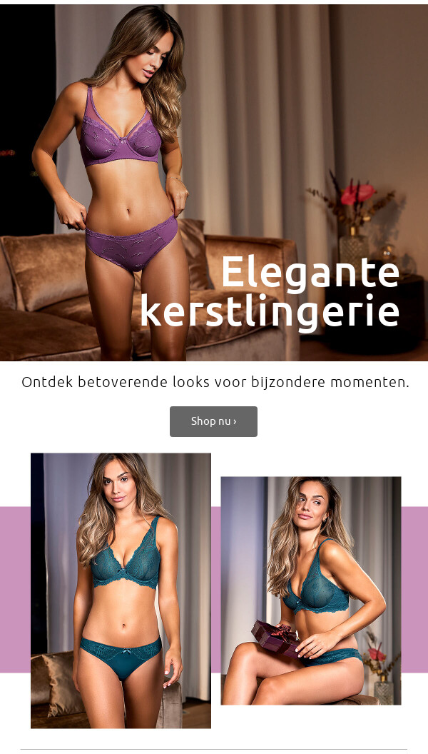 Elegante kerstlingerie >