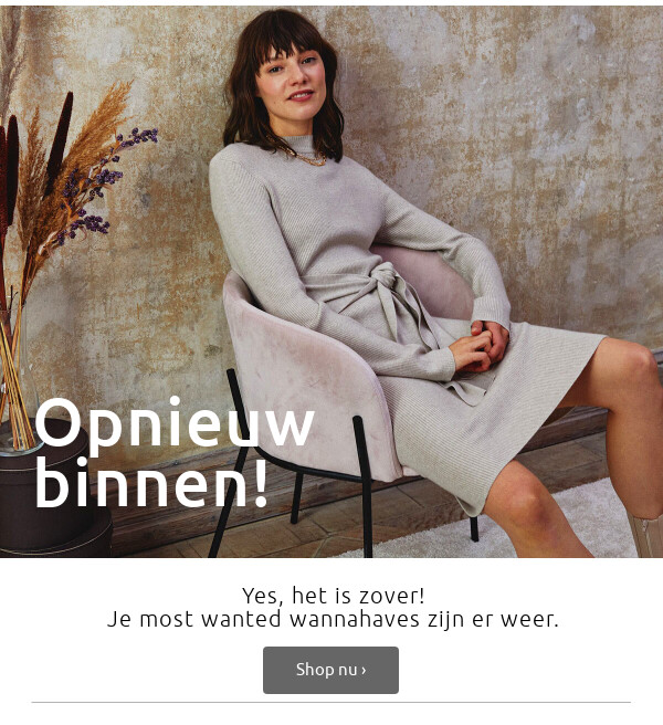 Opnieuw binnen >