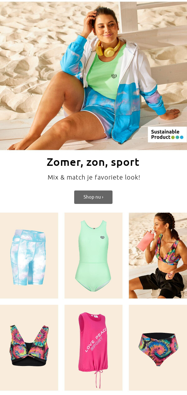 Zomer, zon, sport >