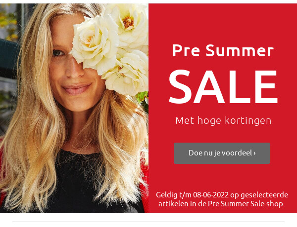 Pre-Summer SALE >