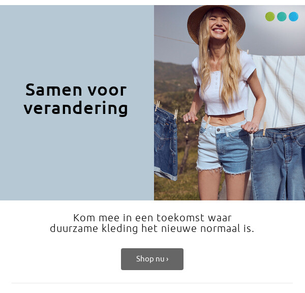 Duurzame kleding >