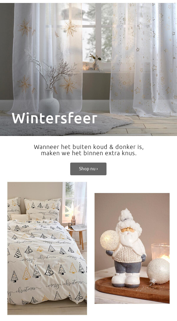 Kerstdecoratie & textiel >